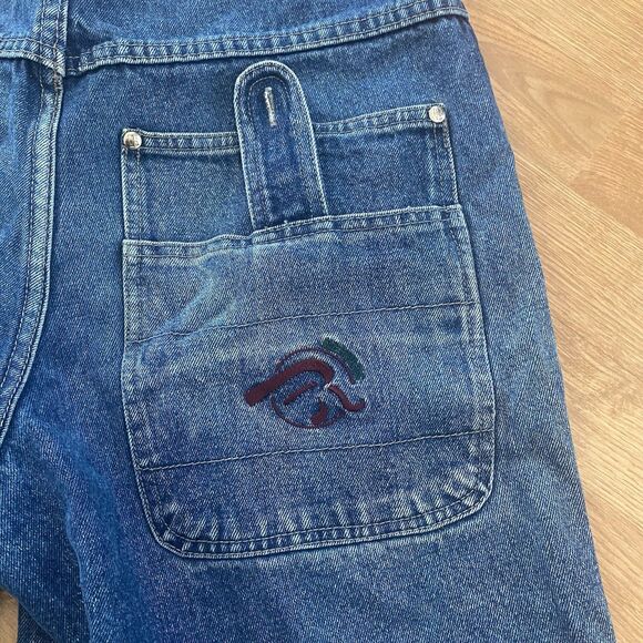 Vintage RESULTS Denim Shorts Men’s Size 33 Blue Jean Shorts Cotton - Picture 8 of 11